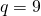 Rendered by QuickLaTeX.com q = 9